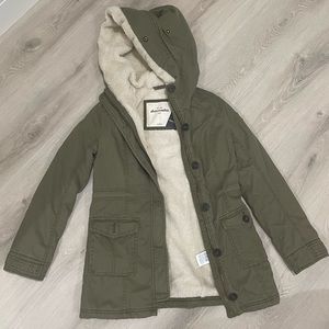 Abercrombie Sherpa Trench Coat